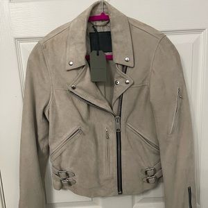 All Saints Suede Jacket